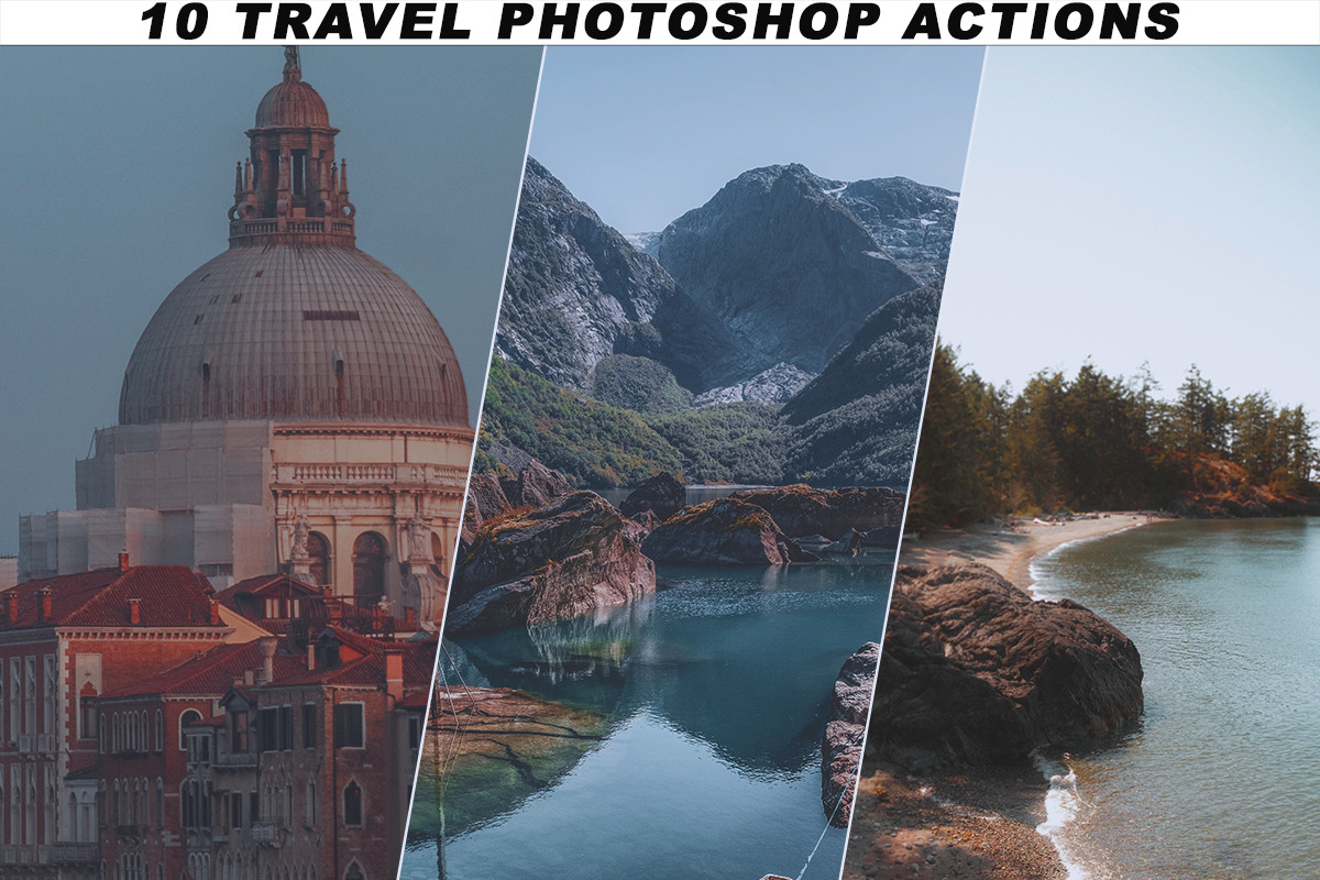 Travel Photoshop Actions, an Action Add-On by Viktor Gjokaj (Photo 2 of 9)