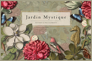 Jardin Mystique PNG Bundle