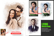 Living Brushstroke Art Effect Action, an Action Add-On by MRI STUDIO (Thumbnail 1 of 8)