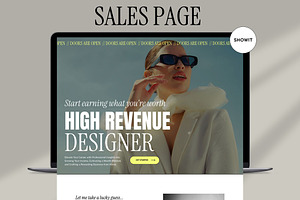 Showit Sales Page Designer Course