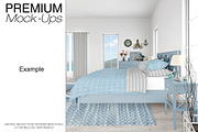 Bedding Mockups Coastal Style, a Product Mockup by mock-ups (Thumbnail 10 of 18)