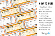 Australia Trip Surprise Gift Ticket, a Templates & Theme by Snapybiz (Thumbnail 9 of 10)