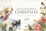 Christmas bundle: textures & flowers, a Texture Illustration by Yuliya Derbisheva (Thumbnail 21 of 33)