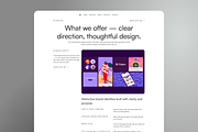 Osei Portfolio Framer Template, a Landing Page Template by Luna Studio (Thumbnail 7 of 10)