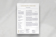 Canva Resume Template, a Resume Template by DesignDevisers (Thumbnail 2 of 10)