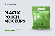 Packaging Plastic Pouch Mockups, a Cups & Container Mockup by Graphicsfuel (Thumbnail 1 of 11)