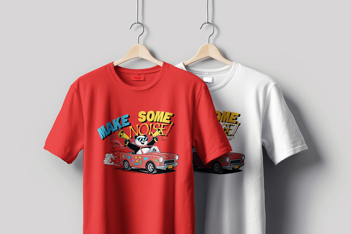 T Shirt Design Layout, a Stationery Template by MightyDesign (Photo 2 of 6)