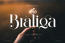 Braliga Elegant Ligature Serif