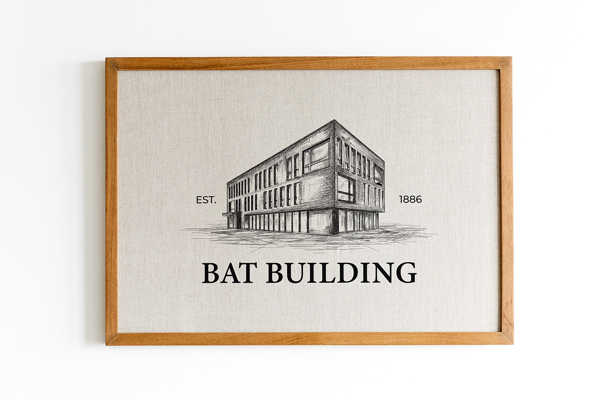 Artisanal High Detail House Logo, an Illustration by Suvham Roy (Photo 2 of 5)