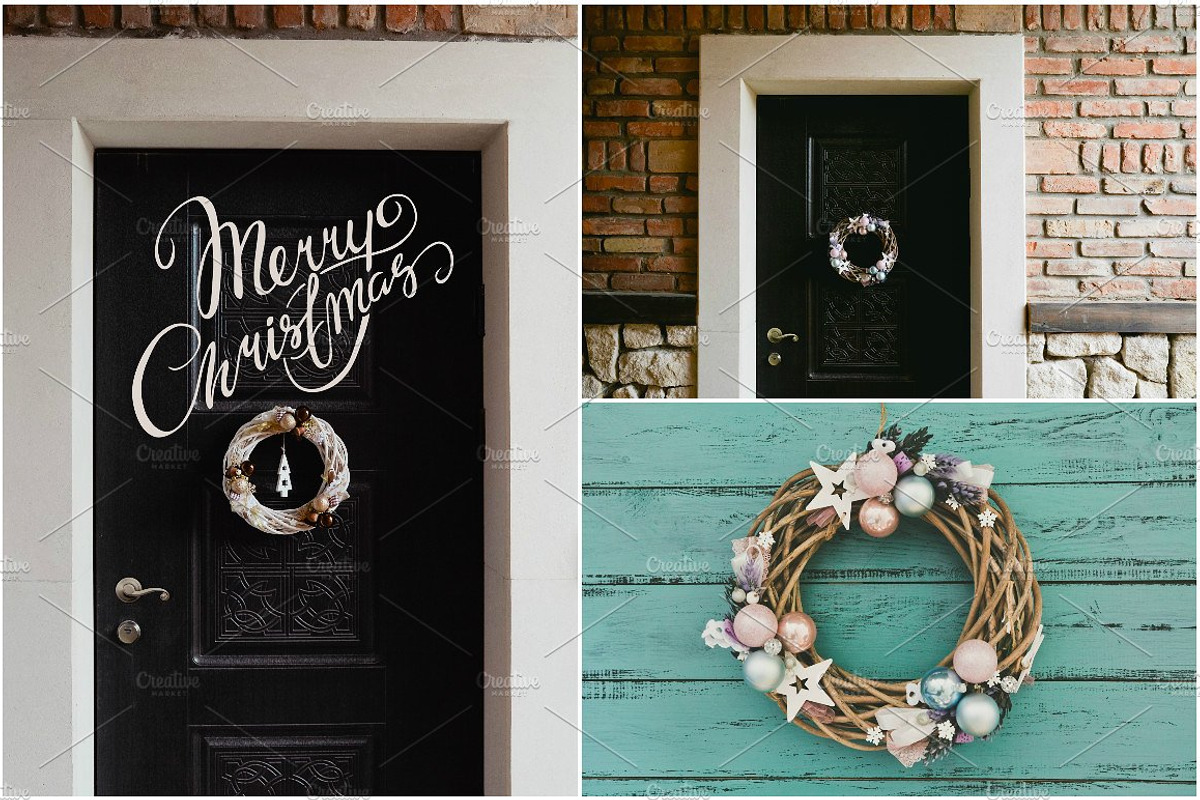 80off christmas wreath bundle 15in1 stock photo containing christmas and xmas, a Holiday Photo by Pro.Motion (Photo 5 of 5)