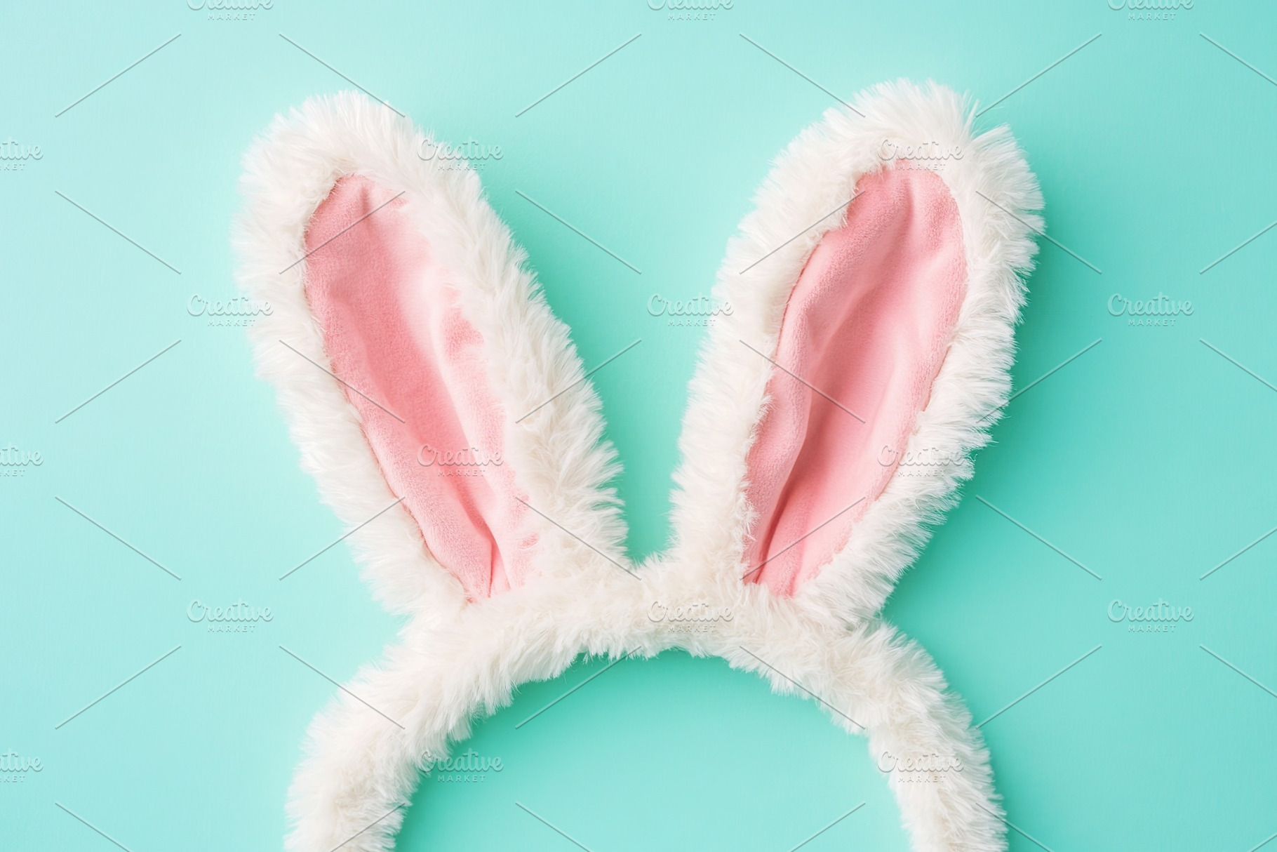 Funny bunny ears, Happy Easter concept, an Abstract Photo by AlyaAnd