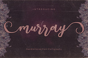 Murray Script Font Duo, a Script Font by Deeezy (Thumbnail 5 of 7)