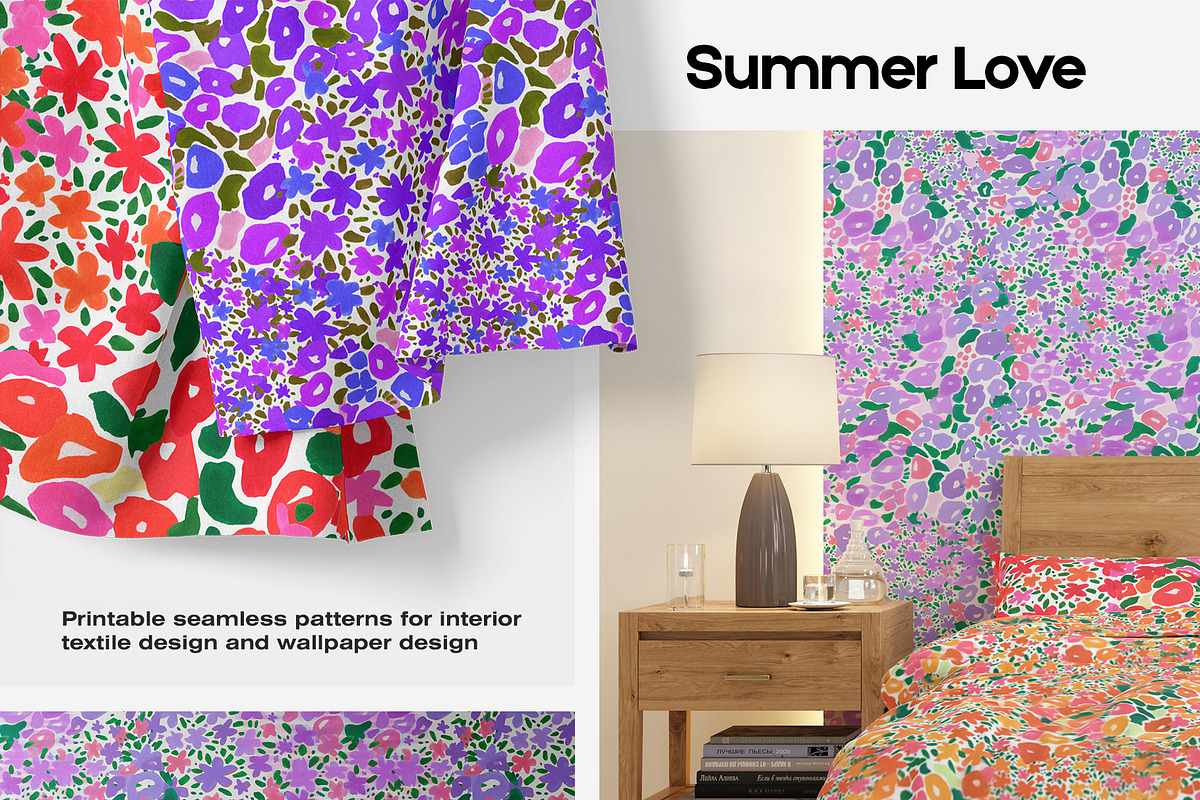 Summer Love, a Pattern Graphic by ANAKOTO (Photo 4 of 9)
