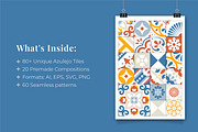Azulejo Tile Collection, an Illustration by Tori Shen (Thumbnail 4 of 11)