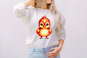 Watercolor Cute Bird Sublimation  Cl, an Illustration by SVGArt (Thumbnail 3 of 8)