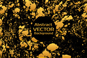 MARBLE GOLD ON BLACK Vector Textures, a Texture Graphic by ekaart (Thumbnail 5 of 11)