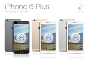 iPhone 6s & 6sPlus vector mockup, an Object Graphic by voin_Sveta (Thumbnail 1 of 3)