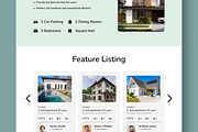 Real Estate Landing Page, an UI Kit Template by CreativeShaper (Thumbnail 4 of 6)