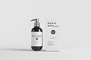 Black & White Mockups - Pump Bottles, a Packaging Mockup by pmvch (Thumbnail 31 of 160)