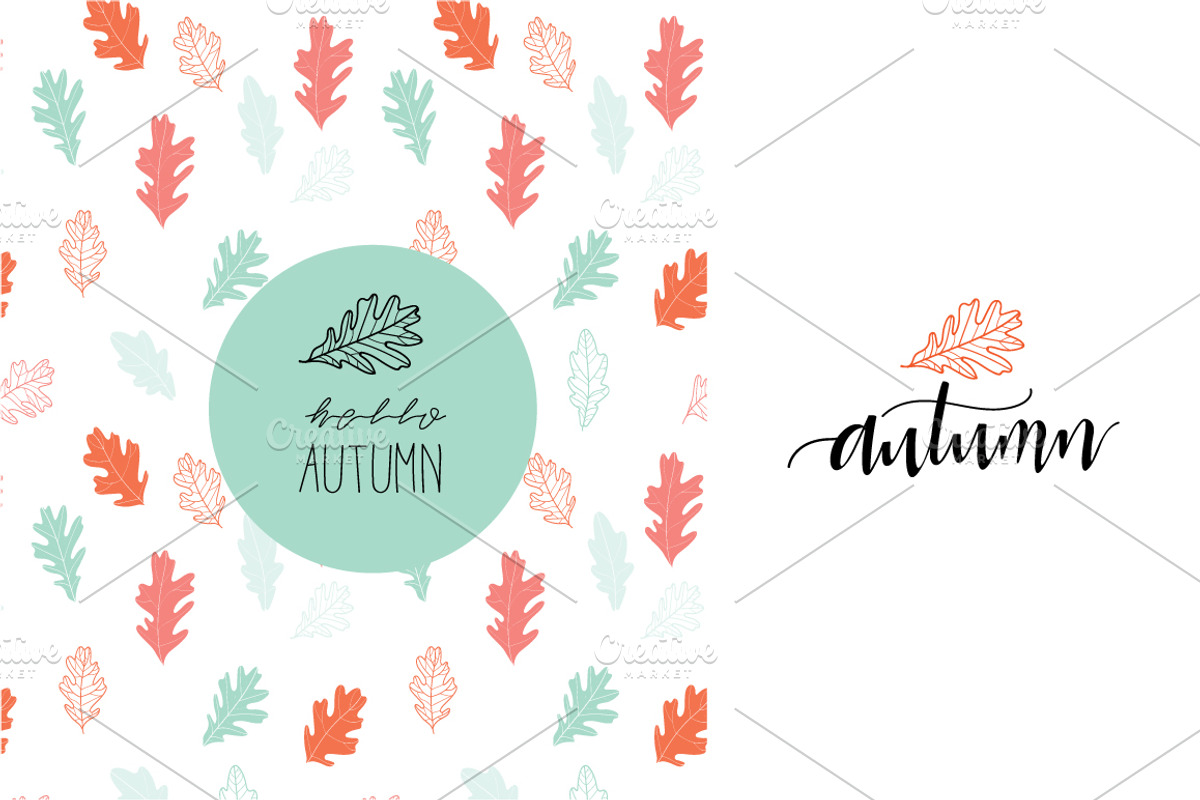 AUTUMN FLOWER III VECTOR FILE, a Decorative Illustration by MooBeer (Photo 3 of 6)