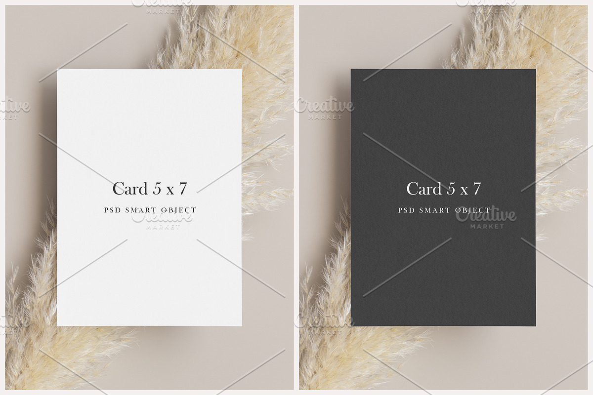 Card Mockup 5x7, PSD, a Print Template by Snoflinga (Photo 2 of 3)