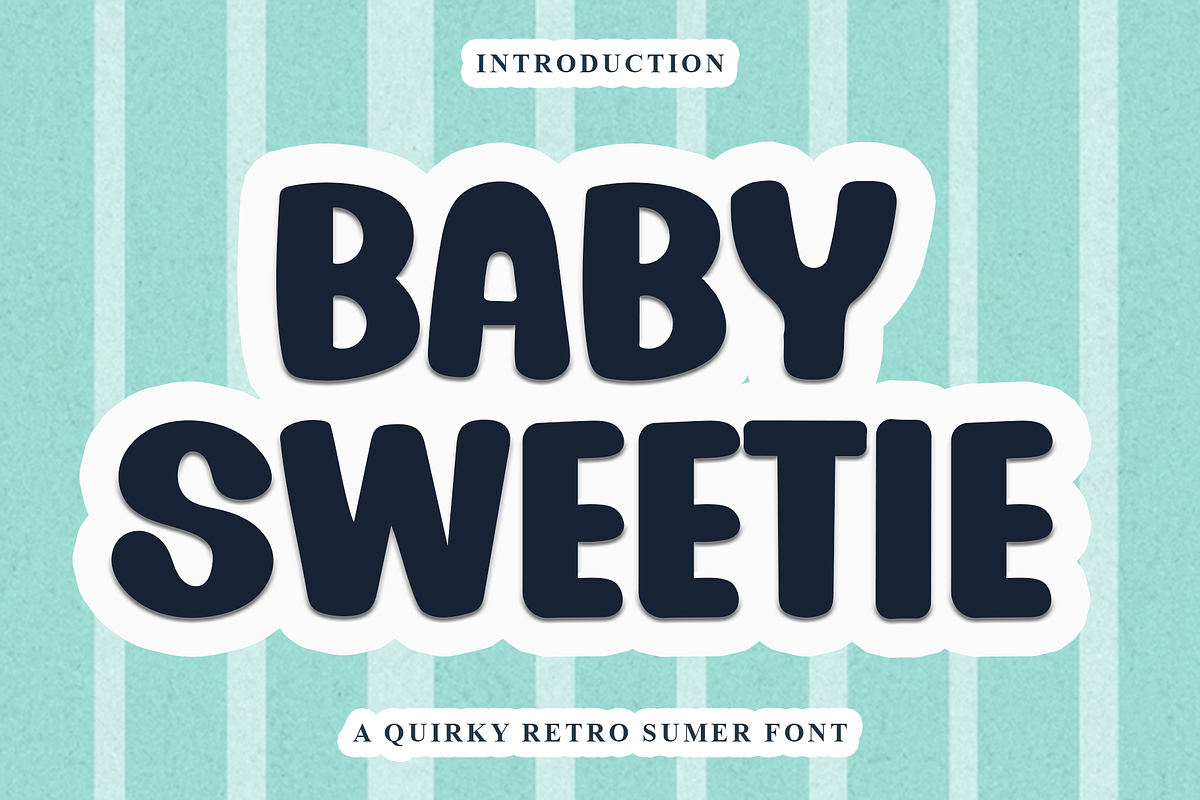 Baby Sweetie, a Script Font by InermediaSTUDIO (Photo 1 of 8)