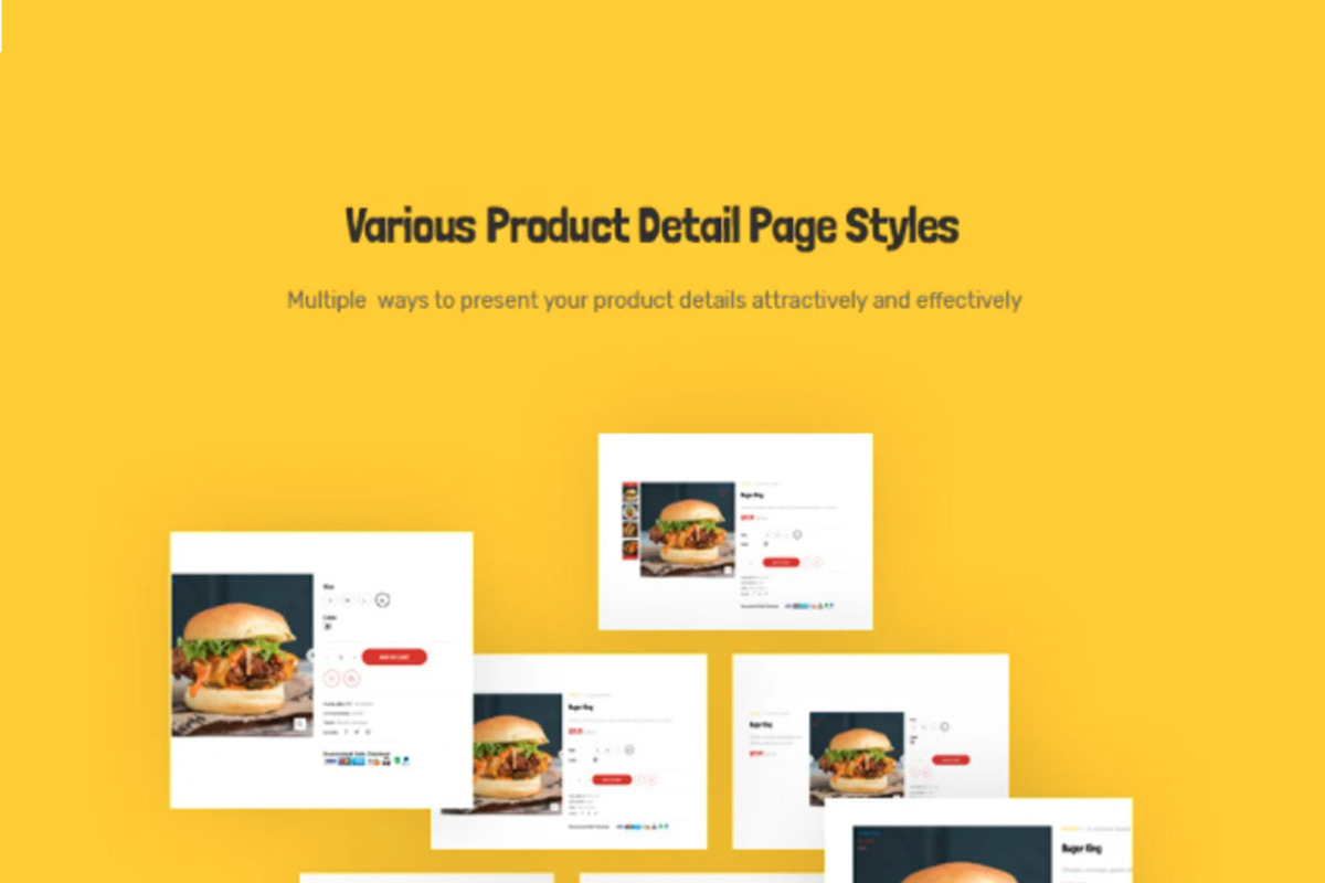 Leo Foodo - Fastfood & Restaurant Pr, a Websites & App Template by LeoTheme (Photo 7 of 14)