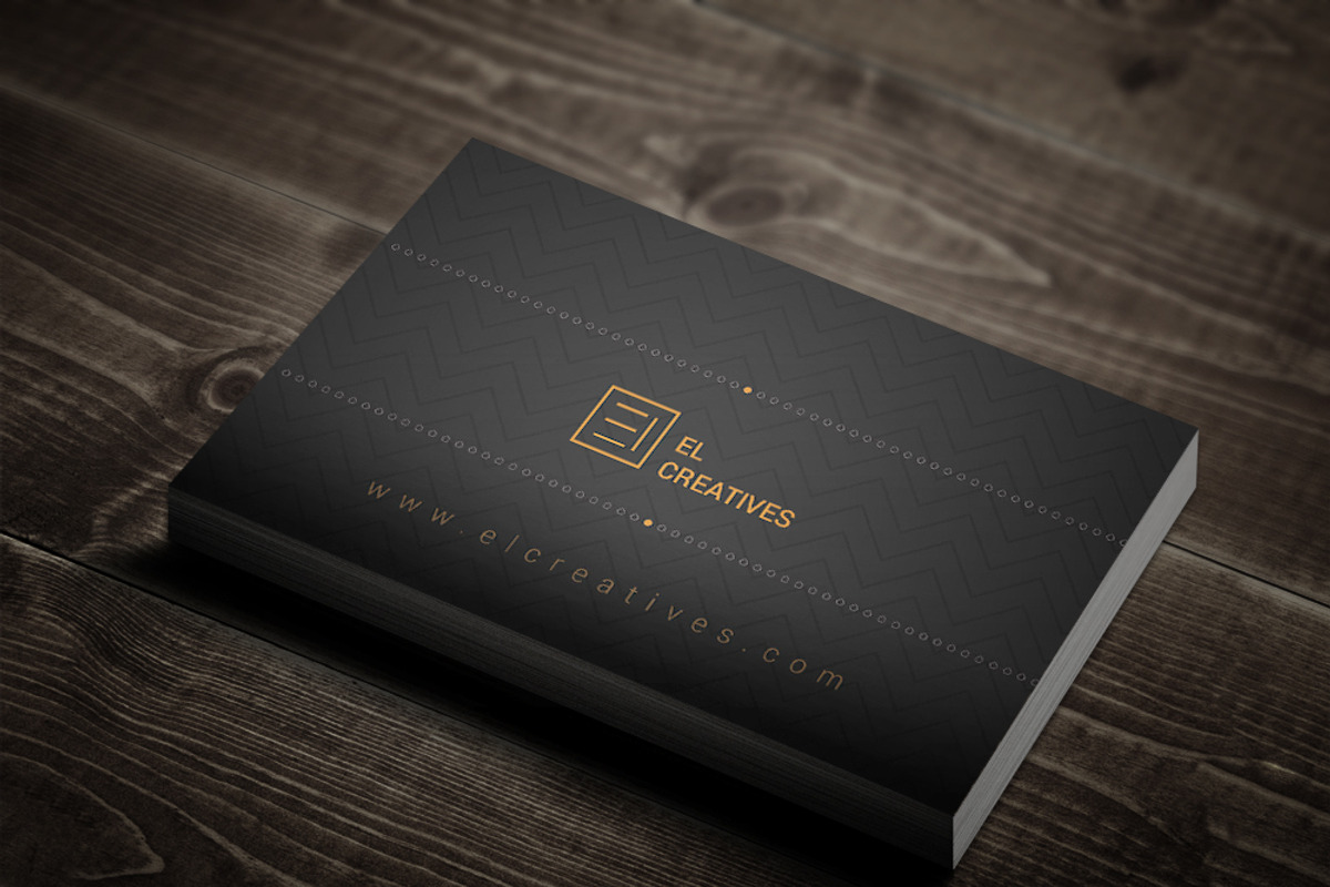 Dark Creative Business Card, a Business Card Template by bouncy (Photo 4 of 4)
