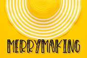 Merrymaking - a font with 4 styles!, a Font by CraftyLittleNodes (Thumbnail 1 of 10)