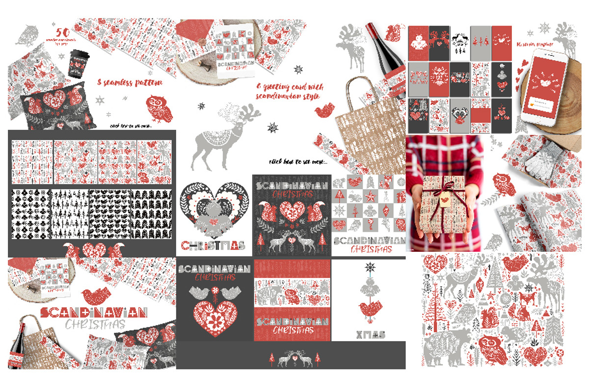 BIG Christmas BUNDLE, an Animal Illustration by Mio Buono (Photo 25 of 25)