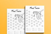 Bee Mood Tracker | Mood Chart, a Stationery Template by Graphicsnext (Thumbnail 3 of 4)