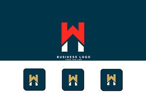 HW, WH, Abstract Logo Design, a Branding & Logo Template by art_creater