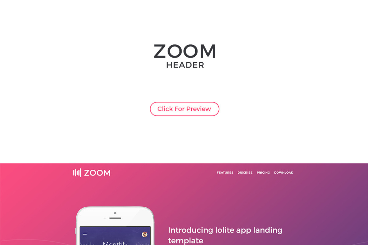 Zoom UI Kit, an UI Kit Template by UIMint (Photo 5 of 5)