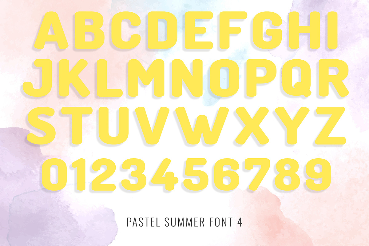 Pastel Summer Font, a Font by Font Craft Studio (Photo 8 of 12)