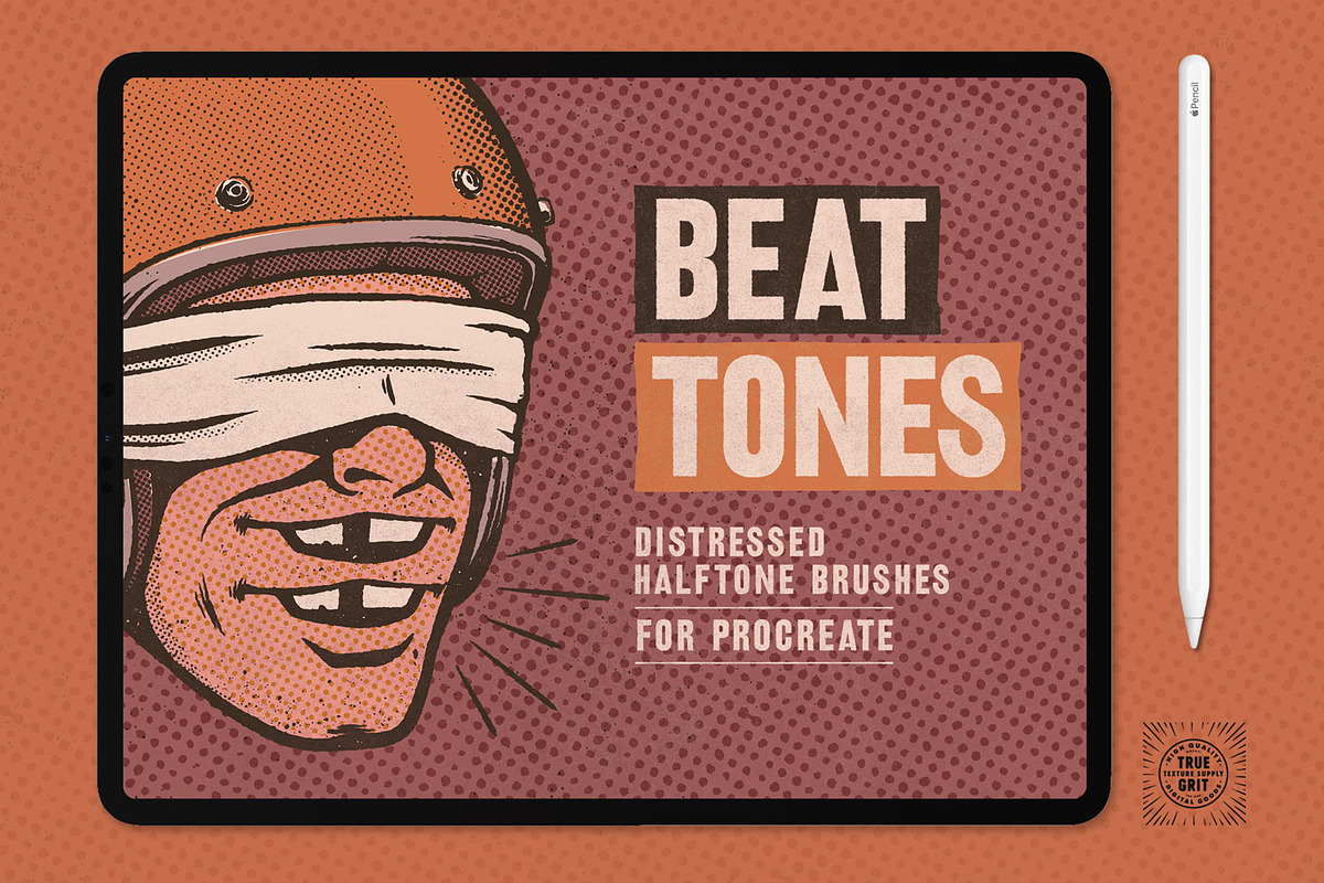 Procreate Texture Brush Bundle preview 3