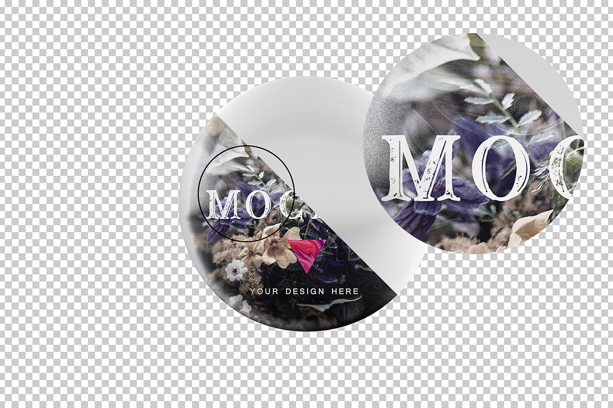 Pin Button Badge Mockup, a Product Mockup by Honnum Graphic Art (Photo 5 of 11)