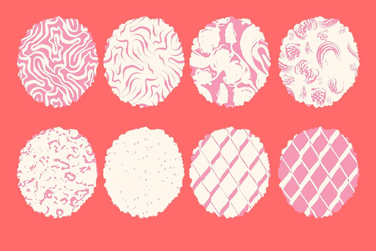 Procreate Essential Pattern Brushes, a Brush Add-On by KJP Designs (Photo 2 of 9)