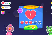 Space Word, Game UI, Mobile Casual, an Object Graphic by KartInnka (Thumbnail 14 of 19)