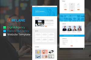 Marketing Agency Website Template, a HTML Template by DotThemes