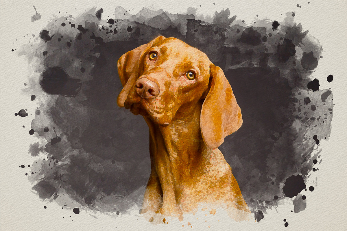 Artistic Watercolor Effect Photoshop, an Action Add-On by liptouse (Photo 5 of 11)
