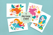 Little beauties. Mermaids., an Animal Illustration by Alena Razumova (Thumbnail 3 of 4)