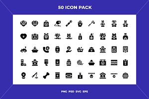 Pet adoption icons, an Icon by Wencory