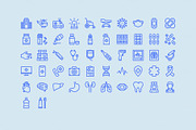 Medical Line Icons, an Outline Icon by Abstracto-Create (Thumbnail 5 of 6)