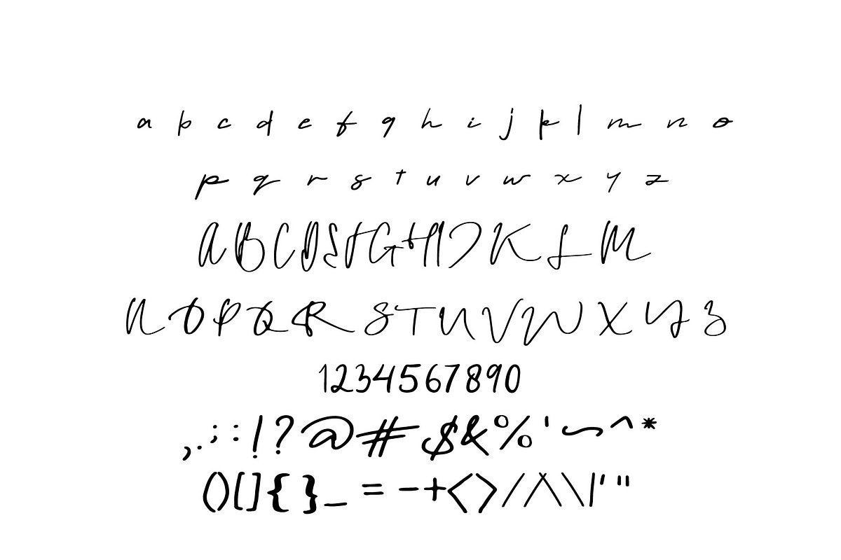 Delight Font preview 4