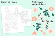 Floral Vector Clip Art | Daphney, an Illustration by Preyer Design (Thumbnail 4 of 5)