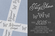 Butterfly & Blessed Handwritten Font, a Script Font by The Native Saint Club (Thumbnail 2 of 15)