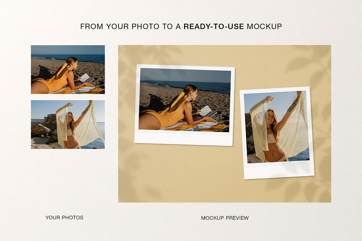 Polaroid Photo Mockup Template, a Presentation Template by DesignerCandies (Photo 8 of 10)