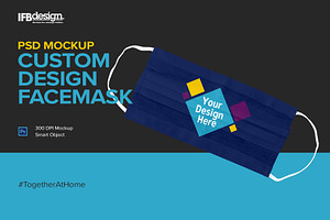 Custom Face Mask Mockup