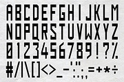 AVIA geometric font, a Font by NKuvshinov (Thumbnail 2 of 4)