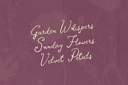 Garden Brunch Script & Sans Duo, a Handwritten Font by BilberryCreates (Thumbnail 7 of 11)